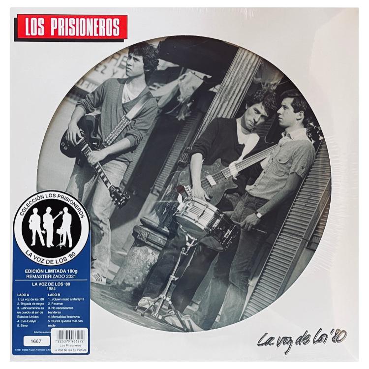 LOS PRISIONEROS - LA VOZ DE LOS 80 S (PICTURE DISC) | VINILO