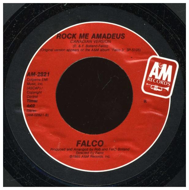 FALCO - ROCK ME AMADEUS | 7" SINGLE USADO