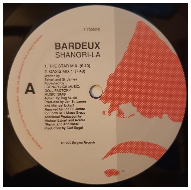 BARDEUX - SHANGRI-LA | 12 MAXI SINGLE USADO