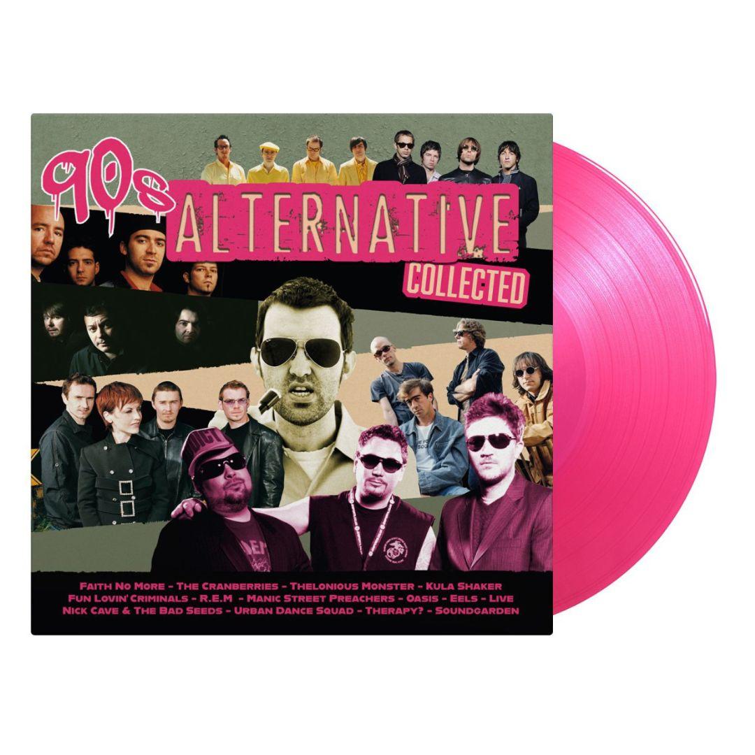 90 S ALTERNATIVE - COLLECTED (2LP)(MAGENTA VINYL) | VINILO