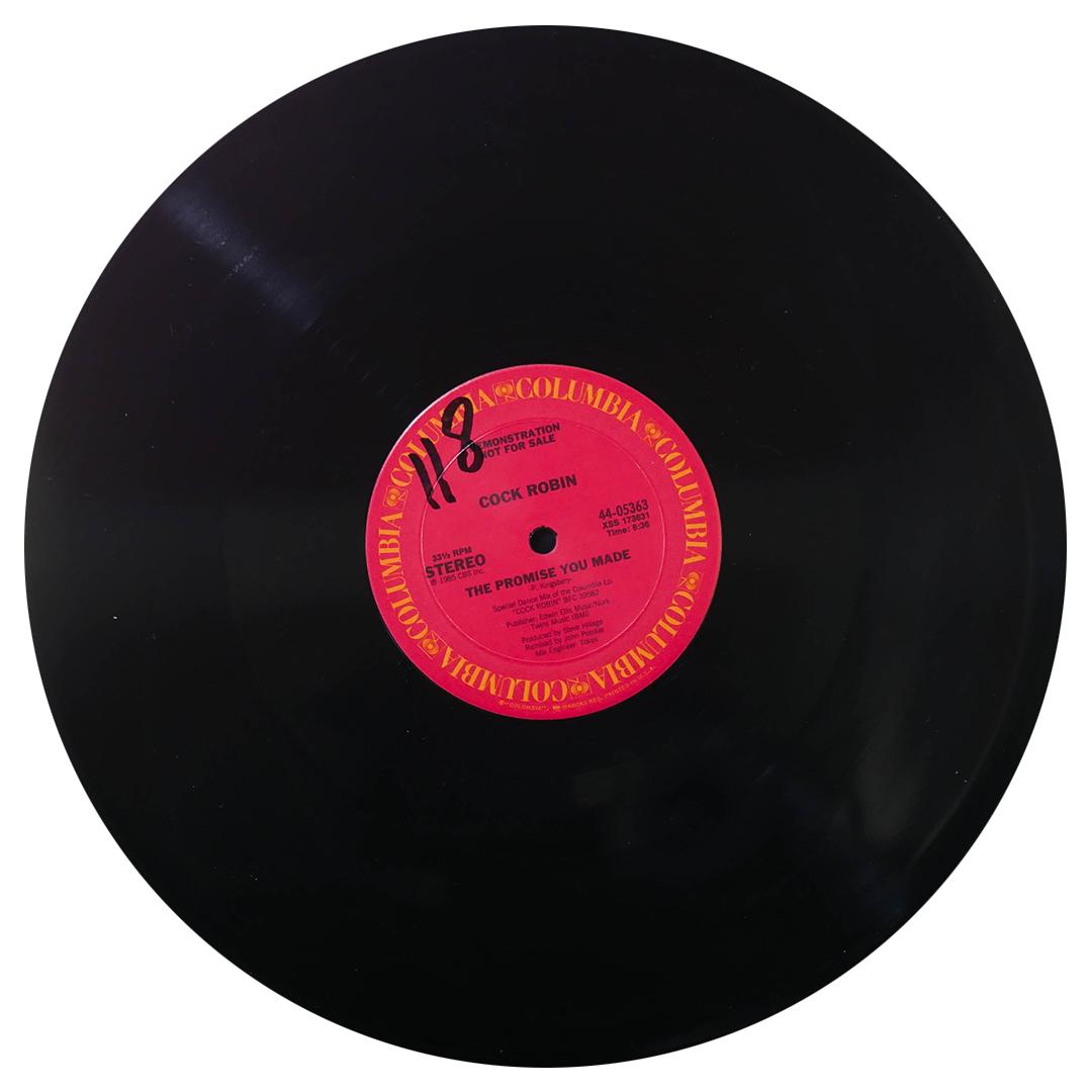 COCK ROBIN - THE PROMISE YOU MADE (PROMO) | 12" MAXI SINGLE USADO