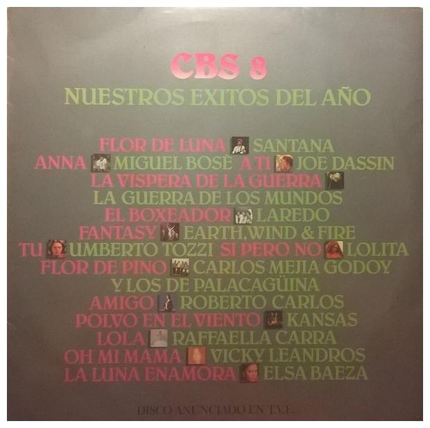 NUESTROS EXITOS DEL ANO - CBS 8 - VARIOS ARTISTAS | VINILO USADO