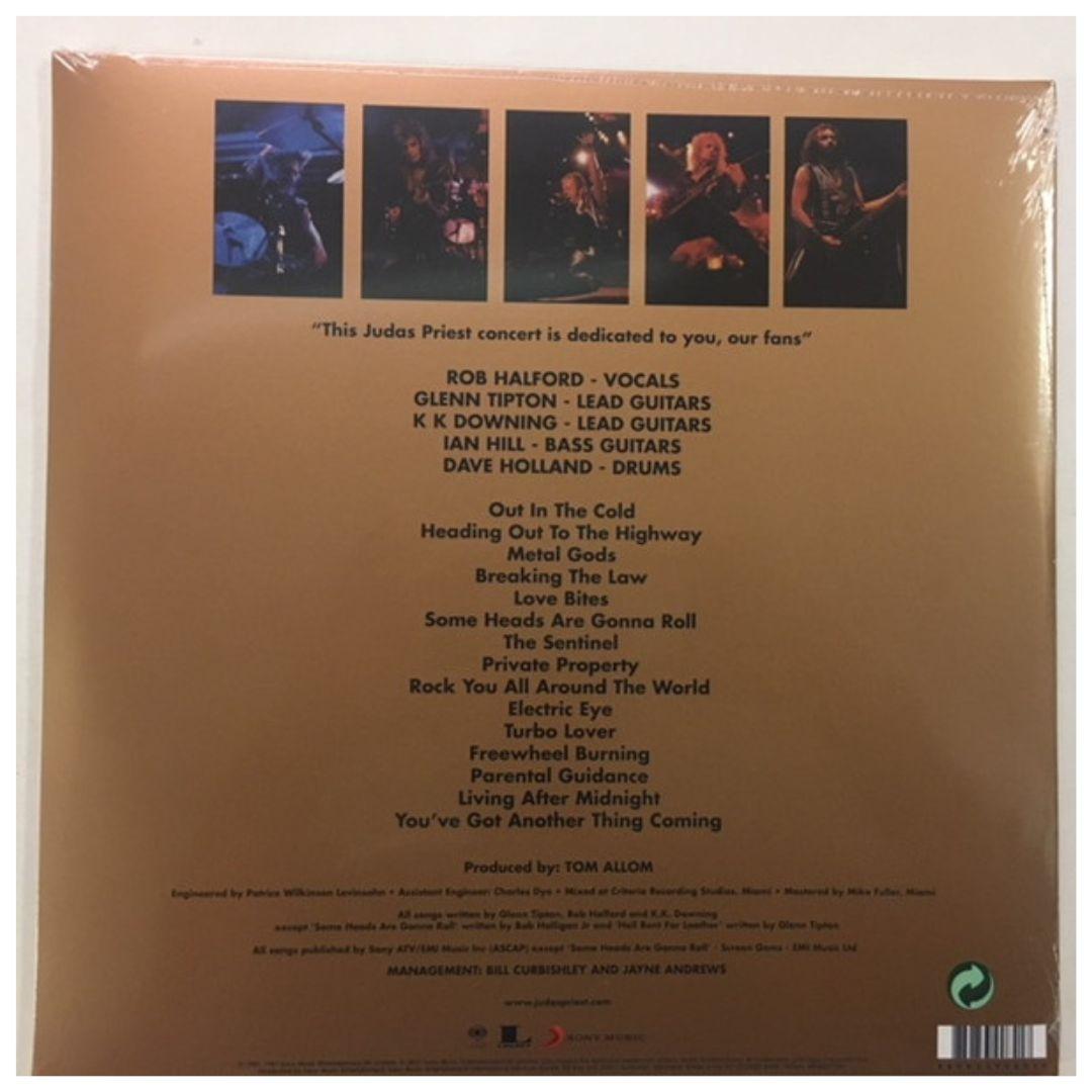 JUDAS PRIEST - PRIEST LIVE | VINILO