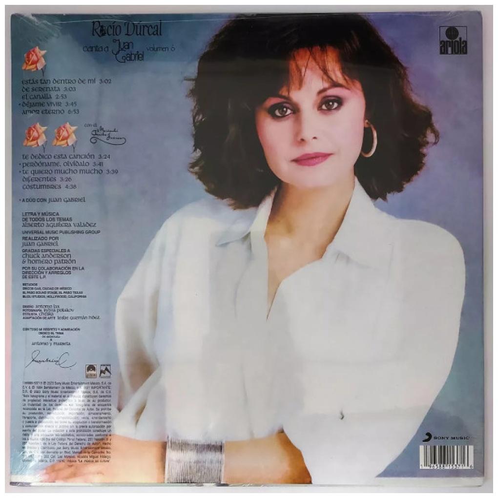 ROCIO DURCAL - CANTA A JUAN GABRIEL VOL.6 | VINILO