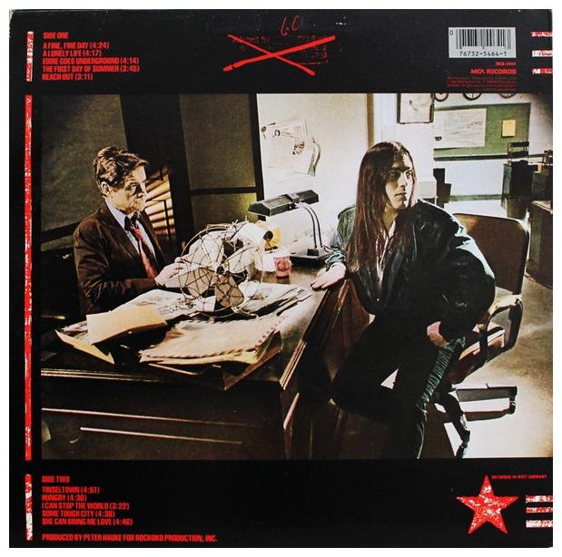 TONY CAREY - SOME TOUGH CITY | VINILO USADO