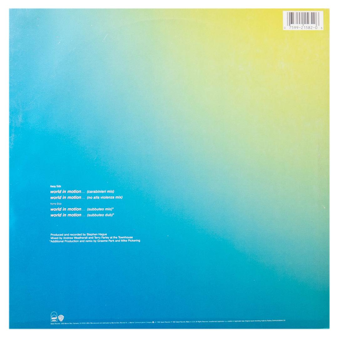 NEW ORDER - WORLD IN MOTION | 12" MAXI SINGLE USADO