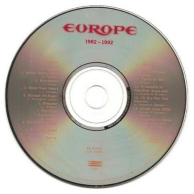 EUROPE - 1982-1992 | CD