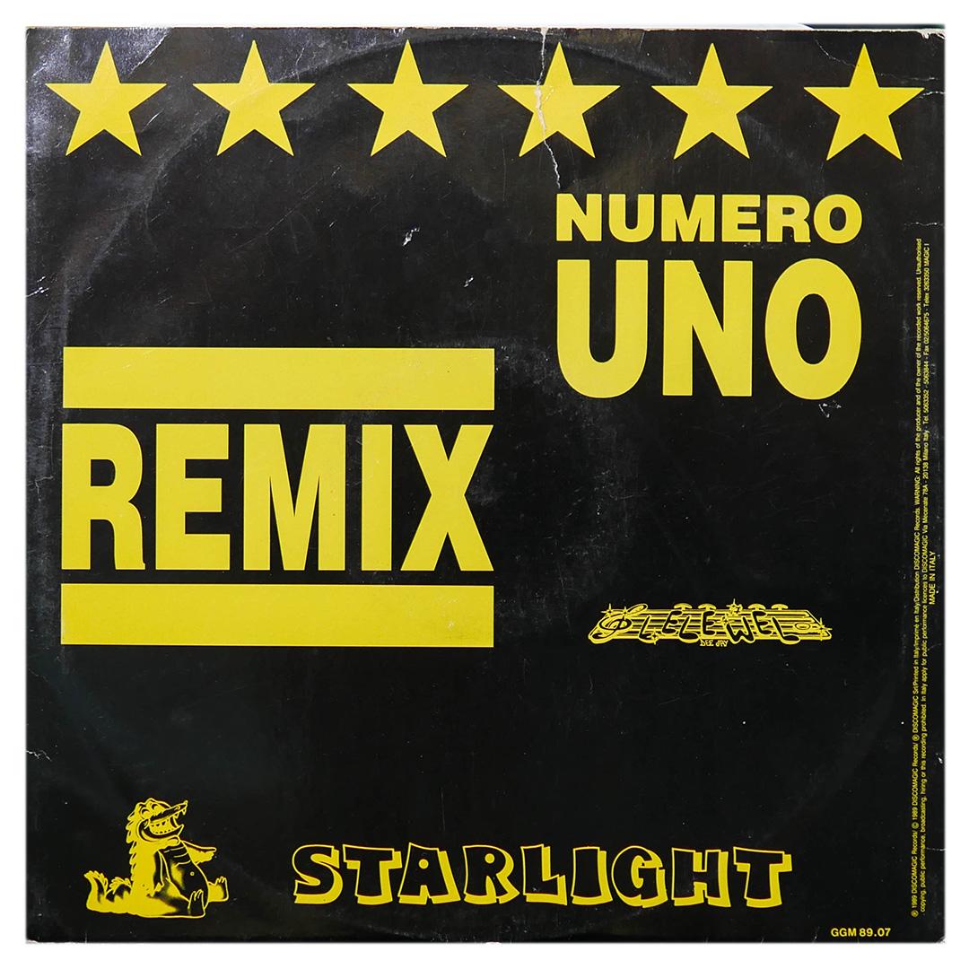 STARLIGHT - NUMERO 1 (REMIX) | 12" MAXI SINGLE USADO