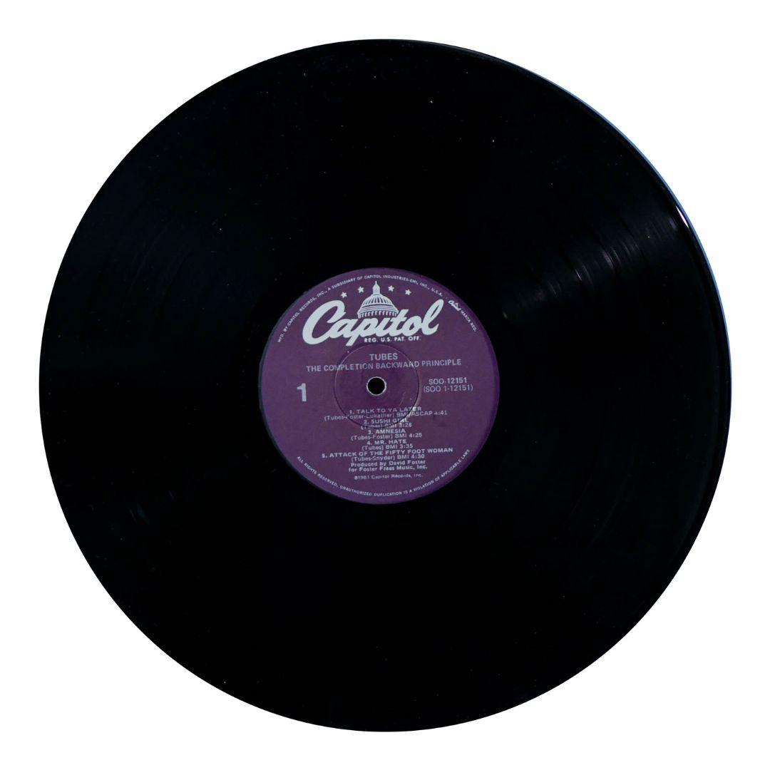 TUBES - THE COMPLETION BACKWARD PRINCIPLE | VINILO USADO