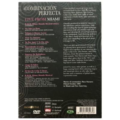 COMBINACION PERFECTA - LIVE FROM MIAMI | DVD