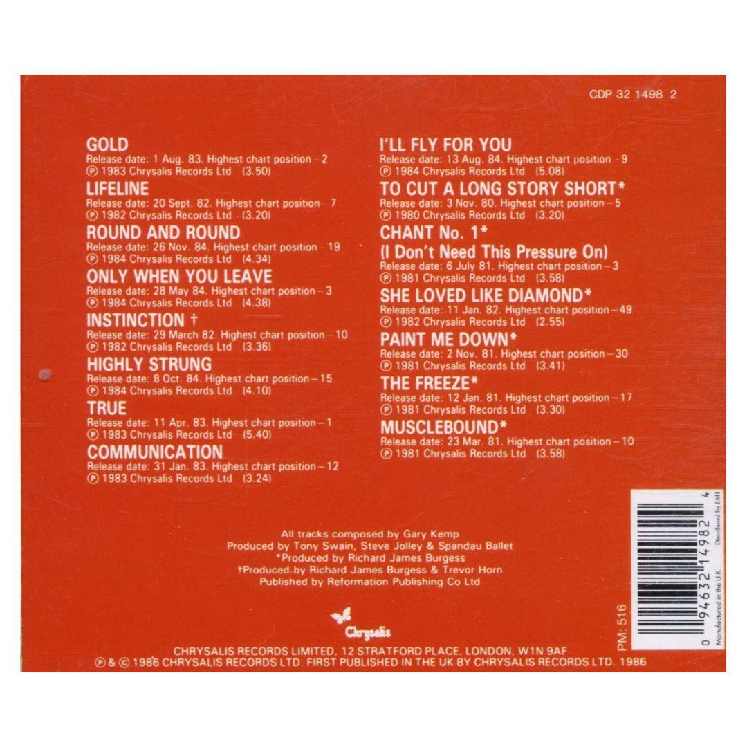 SPANDAU BALLET - THE SINGLES COLLECTION | CD