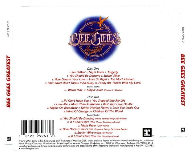 BEE GEES - GREATEST (SPECIAL EDITION) (2CD) | CD