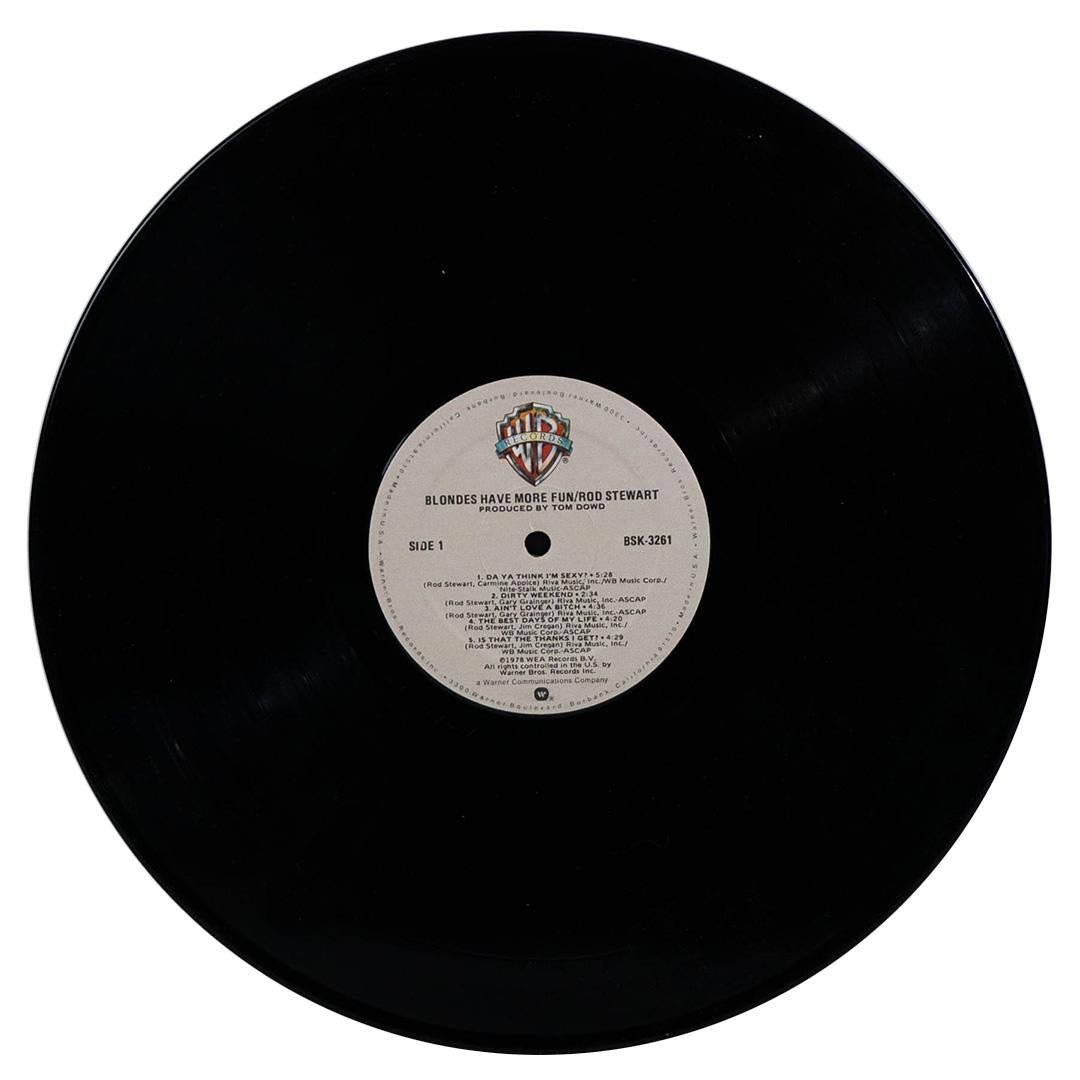 ROD STEWART - BLONDES HAVE MORE FUN | VINILO USADO