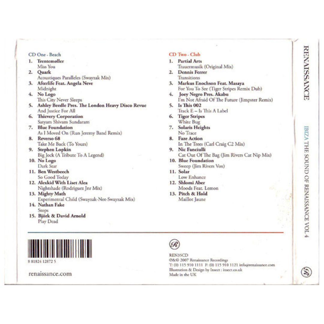 IBIZA THE SOUND OF RENAISSANCE - VOL.4 (2CD) | CD