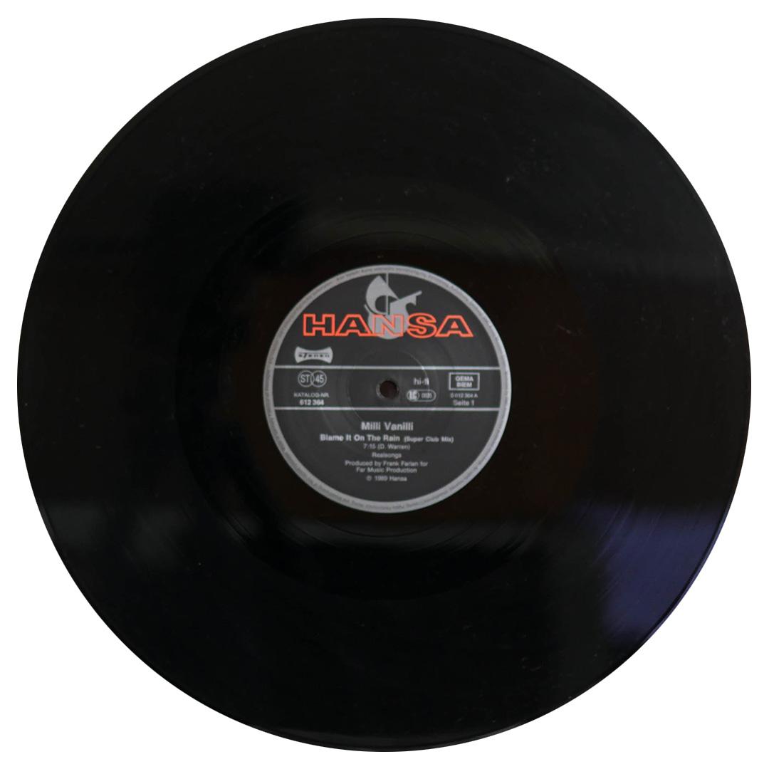 MILLI VANILLI - BLAME IT ON THE RAIN | 12" MAXI SINGLE USADO