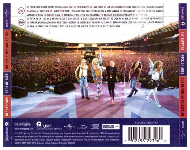 DEF LEPPARD - ROCK OF AGES: DEFINITIVE COLLECTION (2CD) | CD