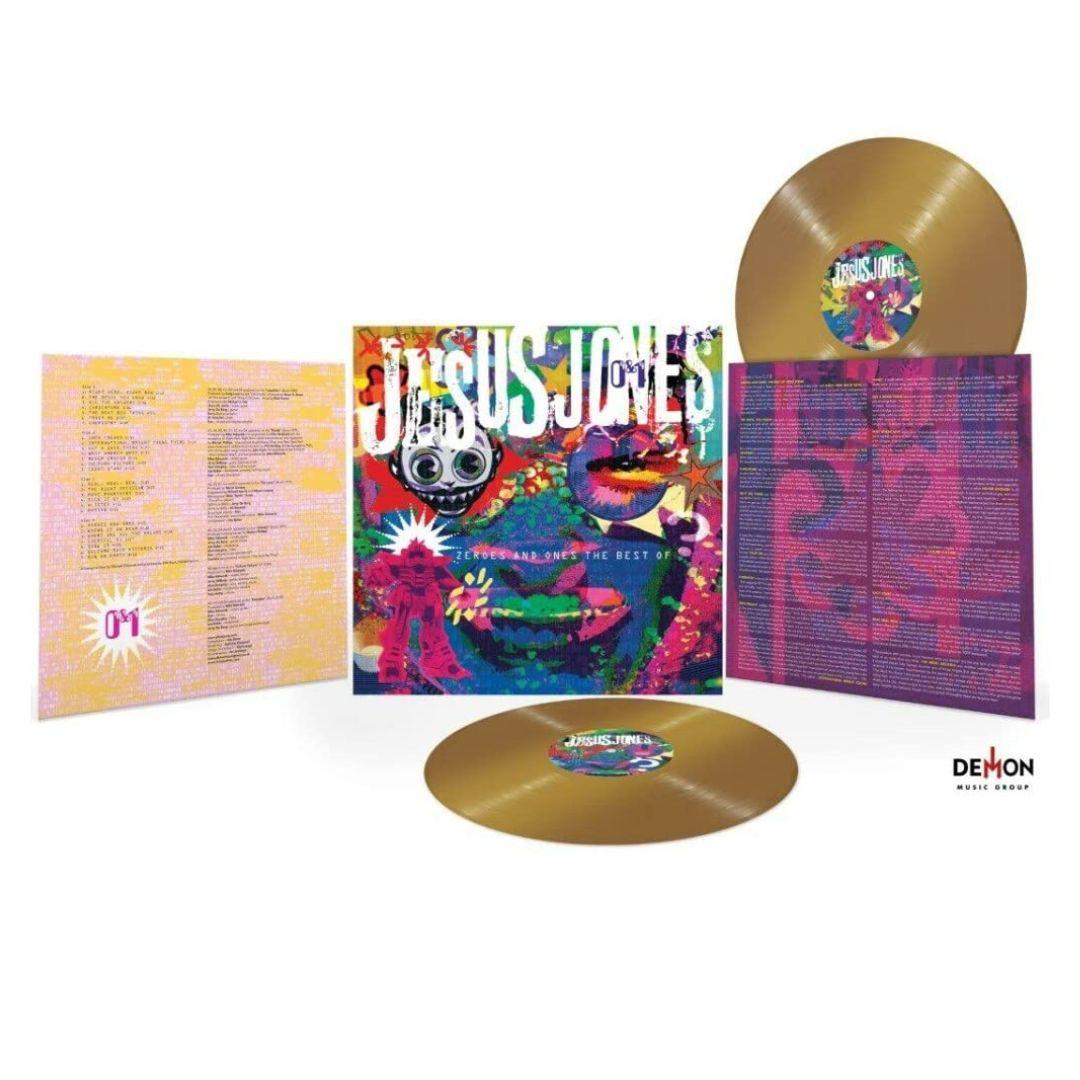 JESUS JONES - ZEROES & ONES: BEST OF (2LP)(GOLD VINYL) | VINILO