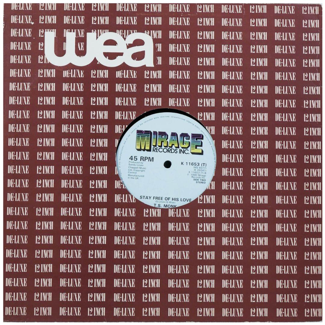 T.S. MONK - BON BON VIE | 12" MAXI SINGLE USADO