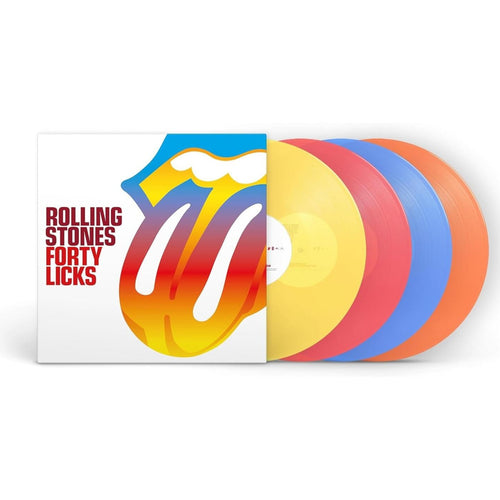 (PREVENTA) ROLLING STONES - FORTY LICKS (4LP) (OVERSIZE ITEM SPLIT) (LTD EDITION 180GRS) (COLORED VINYL) | VINILO