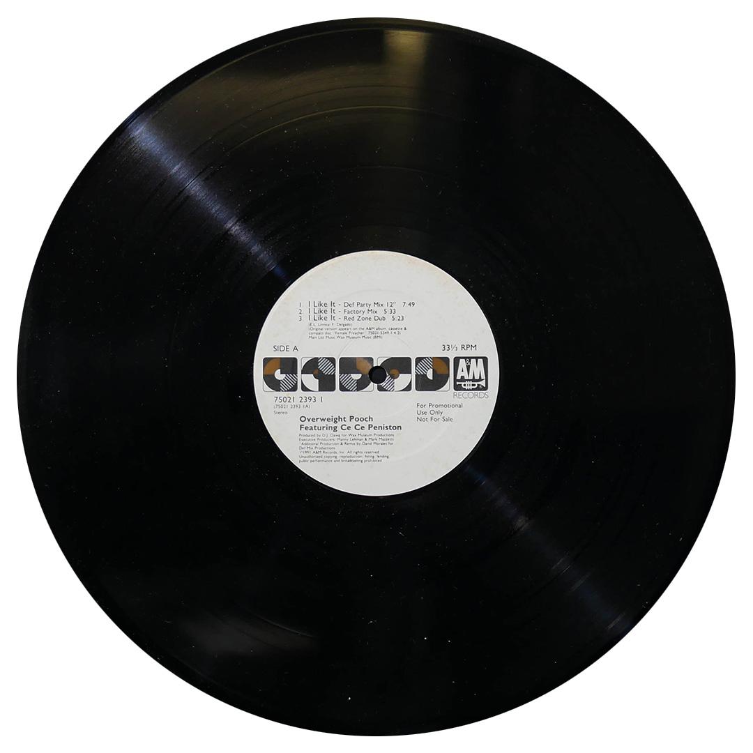 OVERWEIGHT POOCH FT. CE CE PENISTON - I LIKE IT | 12" MAXI SINGLE USADO