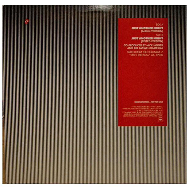 MICK JAGGER - JUST ANOTHER NIGHT | 12" MAXI SINGLE USADO