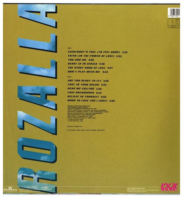 ROZALLA - EVERYBODY S FREE | VINILO USADO