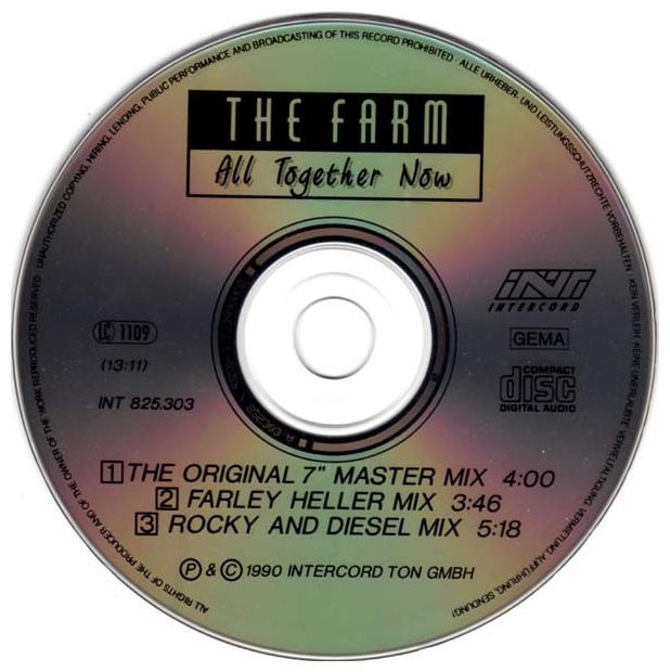 FARM - ALL TOGETHER NOW | CD SINGLE USADO