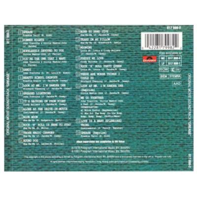 GREASE - OST BANDA SONORA | CD