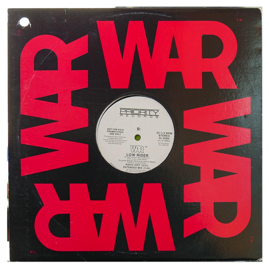 WAR - LOW RIDER | 12" MAXI SINGLE USADO