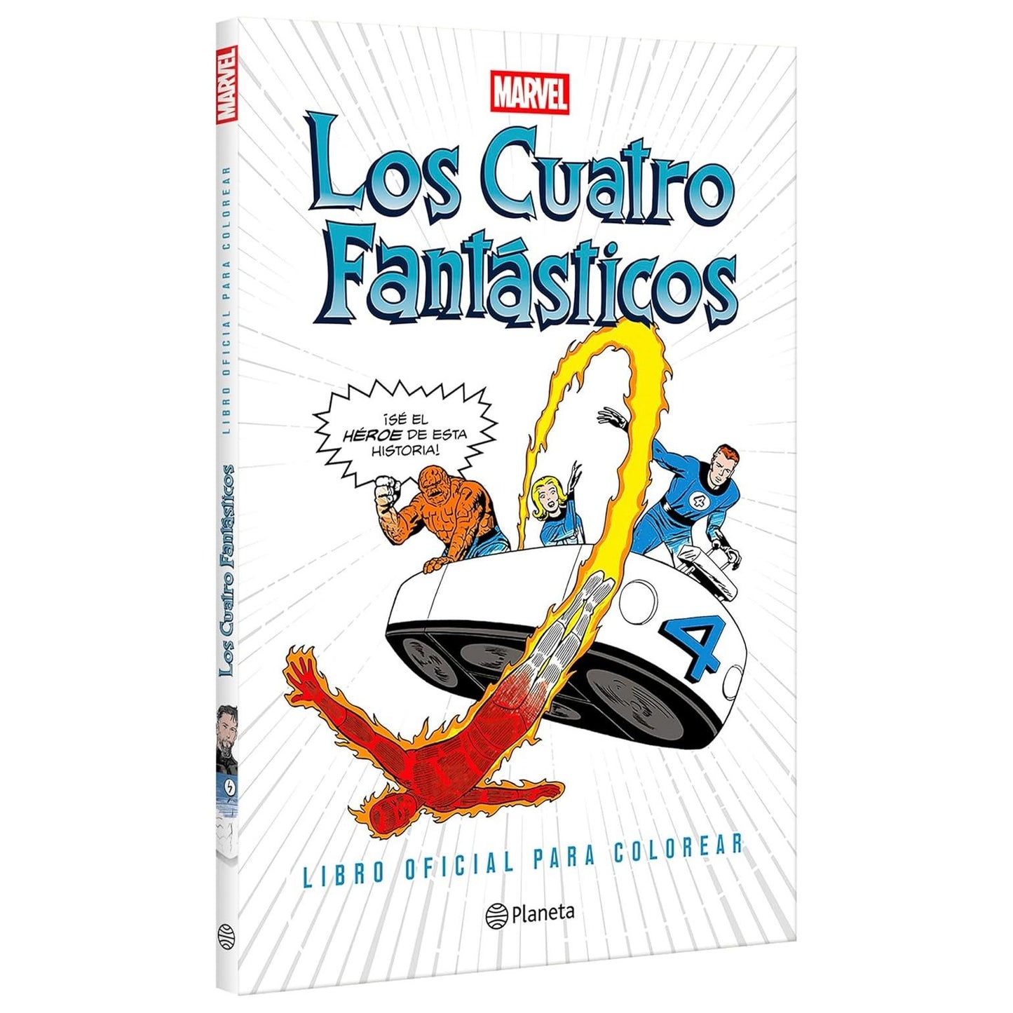 LOS CUATRO FANTÁSTICOS. LIBRO OFICIAL PARA COLOREAR (TAPA BLANDA) - MARVEL | LIBRO