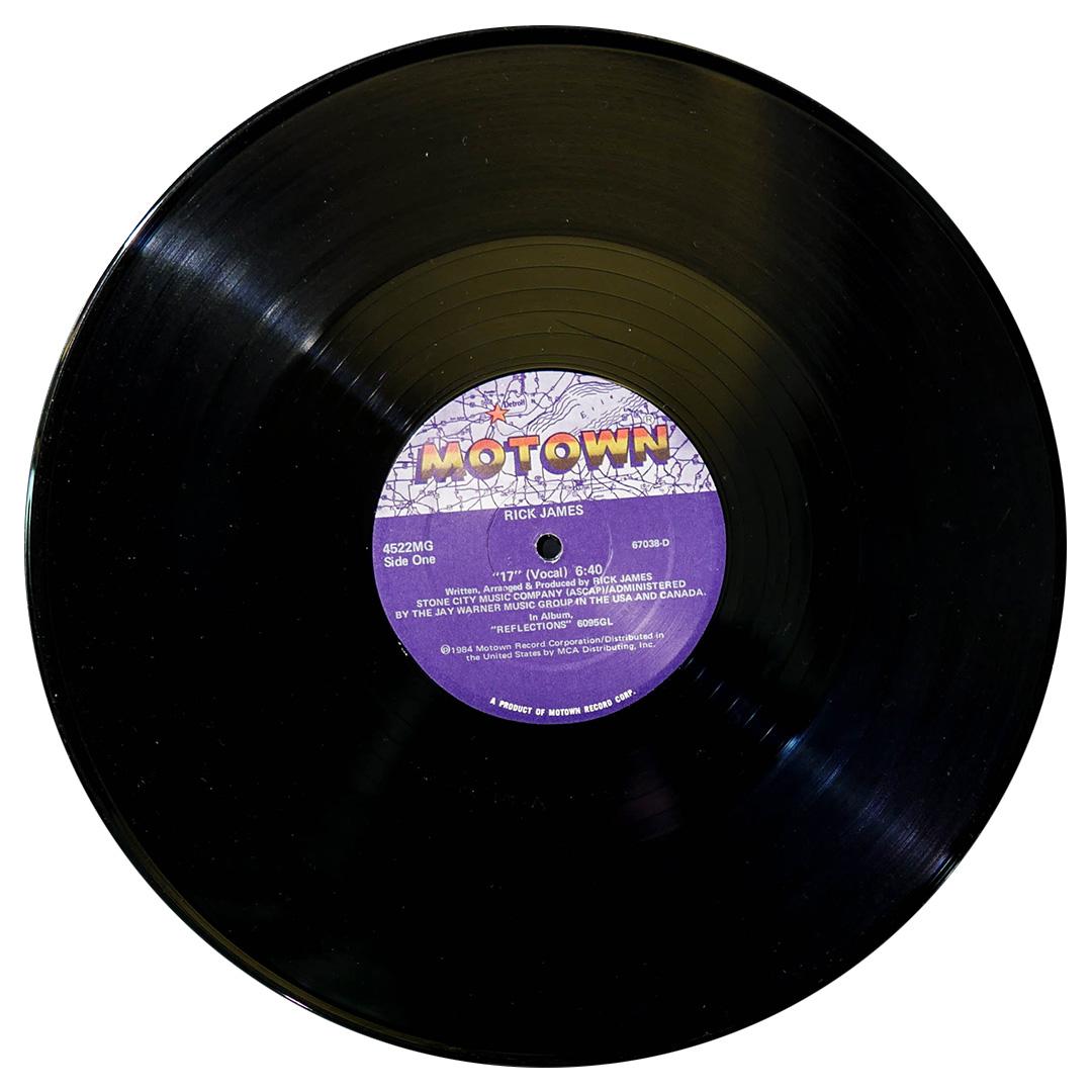 RICK JAMES - "17" | 12" MAXI SINGLE USADO