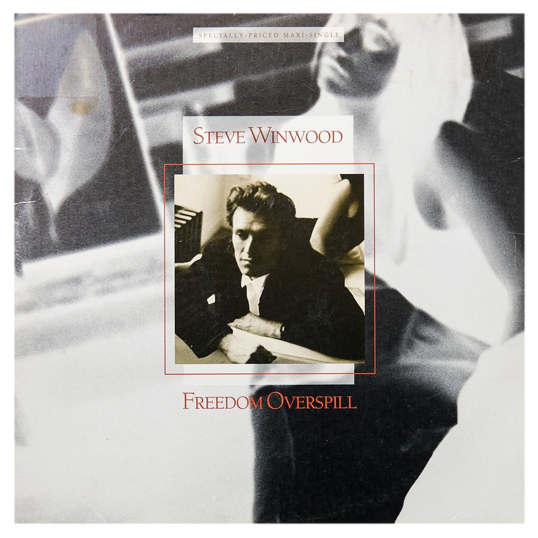 STEVE WINWOOD - HIGHER LOVE/FREEDOM OVERKILL | 12" MAXI SINGLE USADO