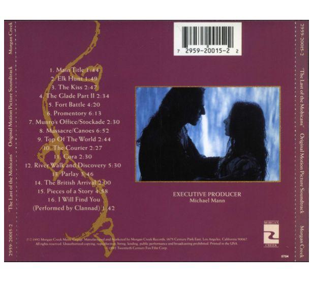 LAST OF MOHICANS - O.S.T. | CD