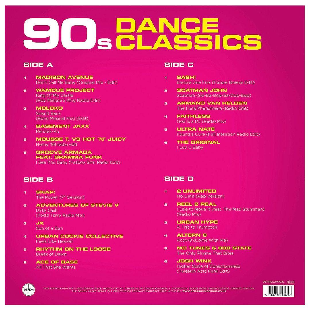 90"S DANCE CLASSICS - VARIOUS ARTIST (2LP) | VINILO