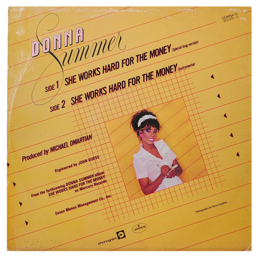 DONNA SUMMER - SHE WORKS HARD FOR THE MONEY | 12" MAXI SINGLE USADO