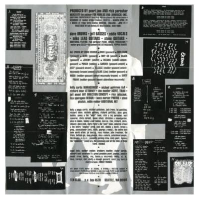 PEARL JAM - TEN BONUS TRACKS | CD