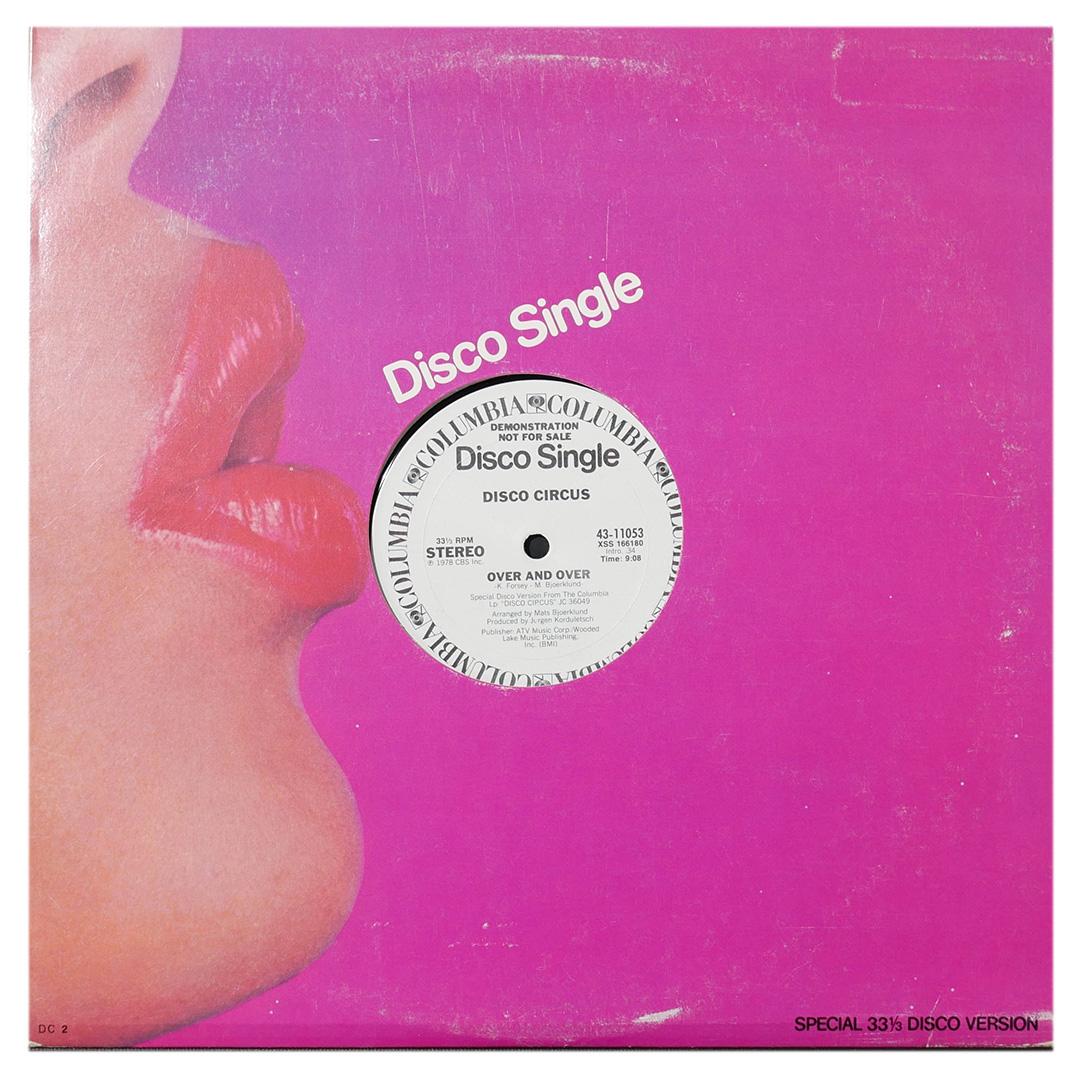 DISCO CIRCUS - OVER AND OVER | 12 MAXI SINGLE USADO