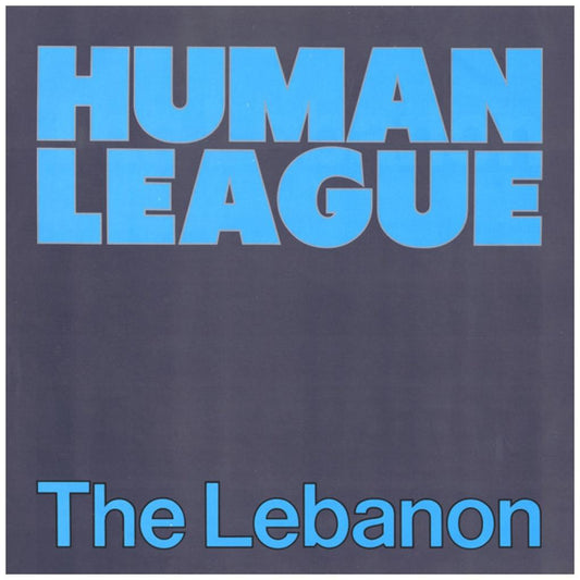 HUMAN LEAGUE - THE LEBANON | 12" MAXI SINGLE VINILO USADO