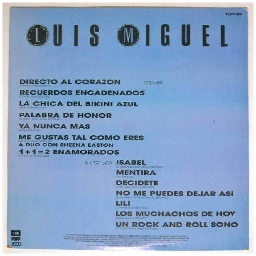 LUIS MIGUEL - DECIDETE | VINILO USADO