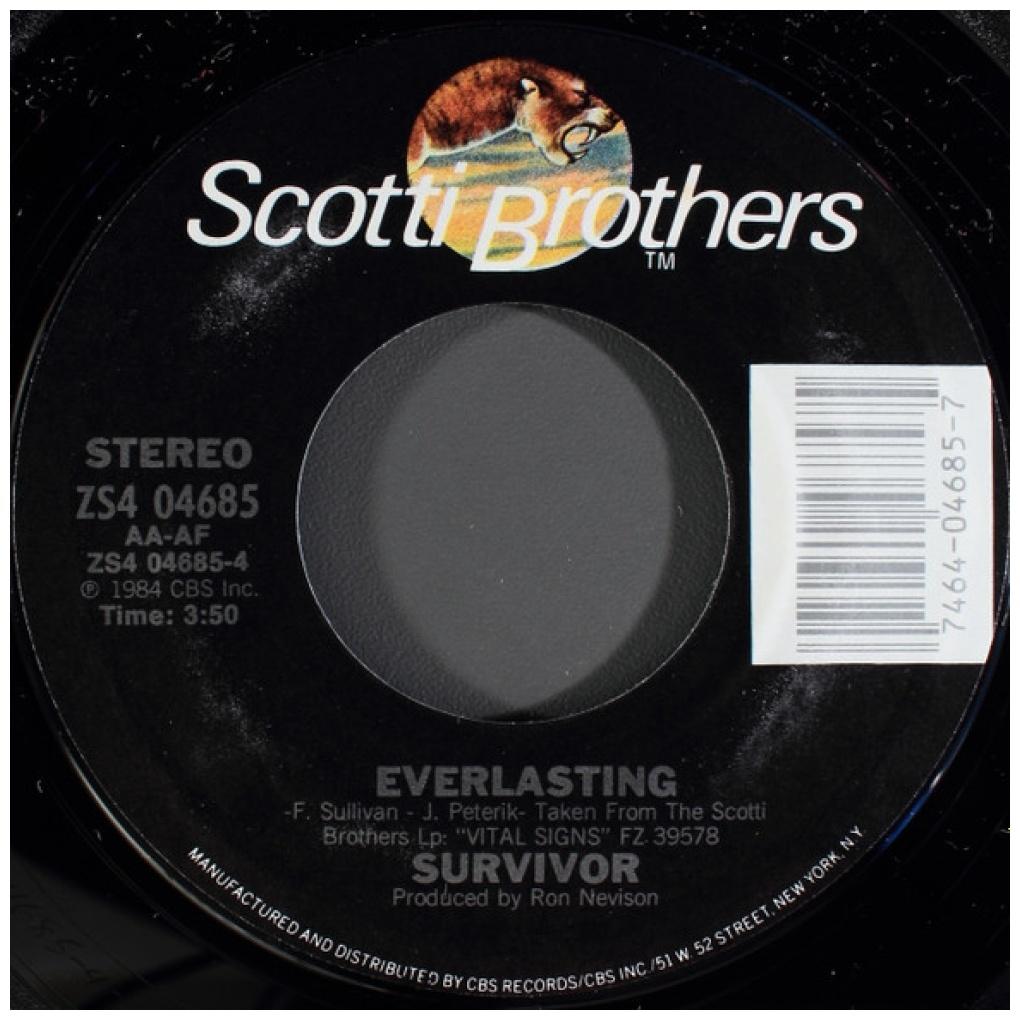 SURVIVOR - HIGH ON YOU | 7" SINGLE USADO