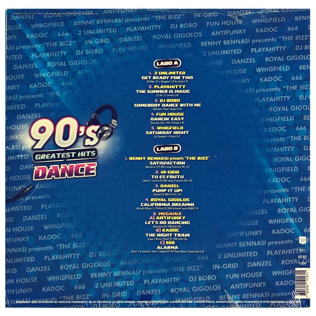 90"S GREATEST HITS DANCE - VARIOS | VINILO