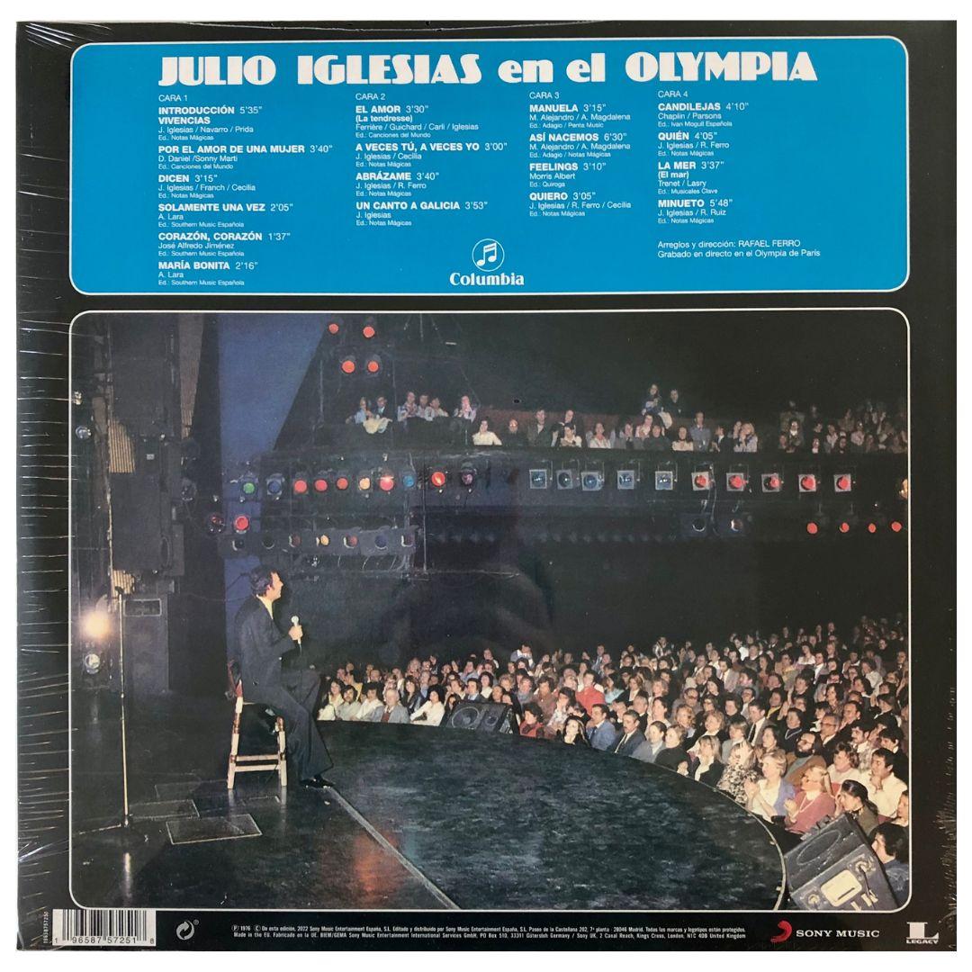 JULIO IGLESIAS - EN EL OLYMPIA (2LP) | VINILO