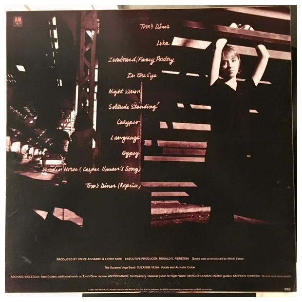 SUZANNE VEGA - SOLITUDE STANDING | VINILO USADO