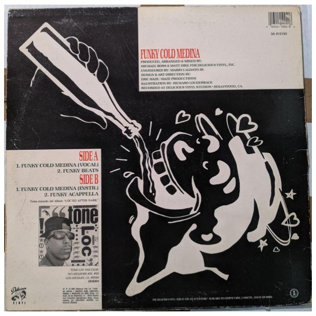 TONE-LOC - FUNKY COLD MEDINA | 12" MAXI SINGLE USADO