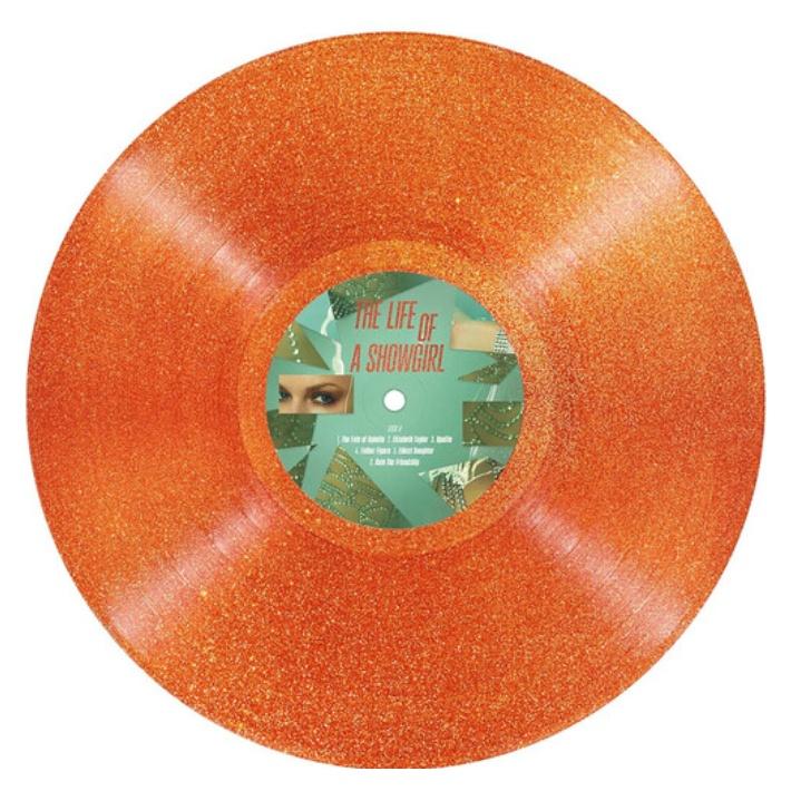(PREVENTA) TAYLOR SWIFT - THE LIFE OF A SHOWGIRL (ORANGE GLITTER) | VINILO