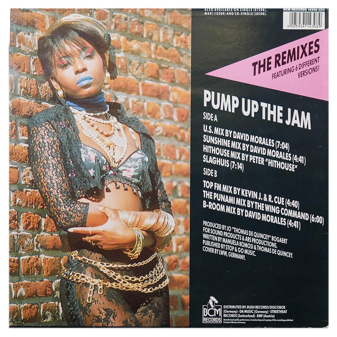 TECHNOTRONIC - PUMP UP THE JAM (THE REMIXES) | 12" MAXI SINGLE USADO
