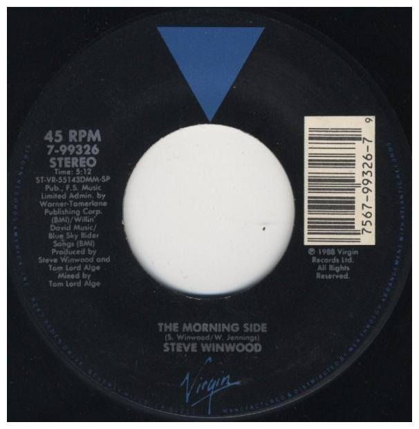 STEVE WINWOOD - ROLL WITH IT | 7" SINGLE VINILO USADO