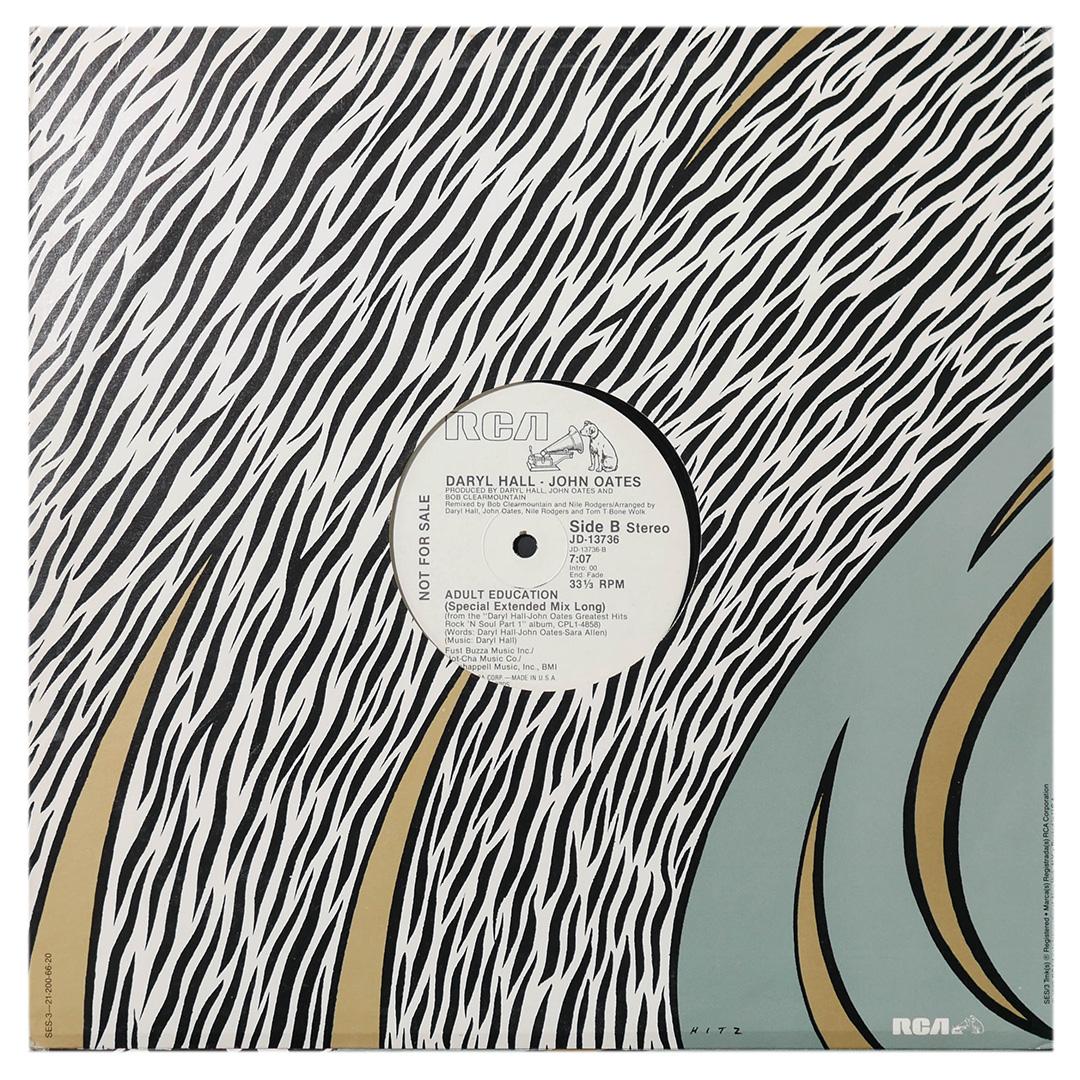 DARYL HALL AND JOHN OATES - ADULT EDUCATION | 12" MAXI SINGLE USADO