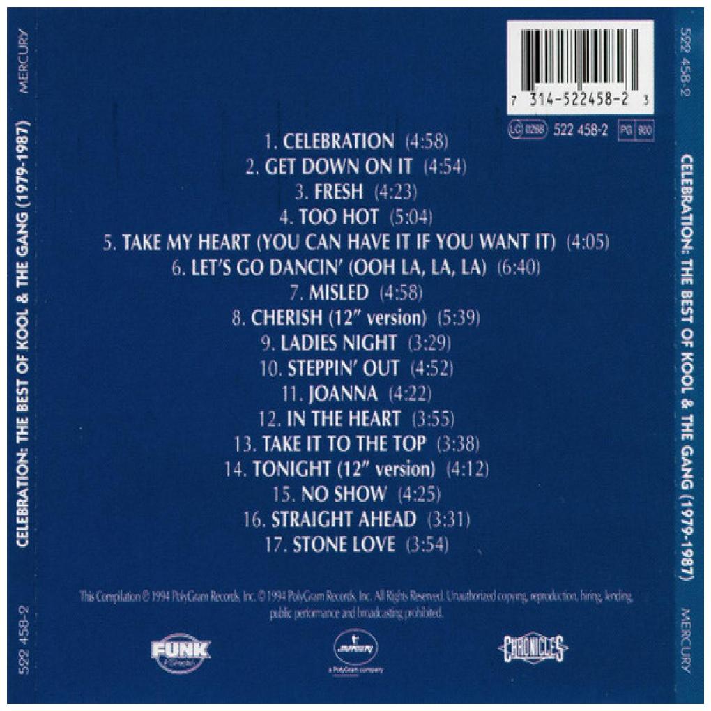 KOOL & THE GANG - CELEBRATION: THE BEST | CD