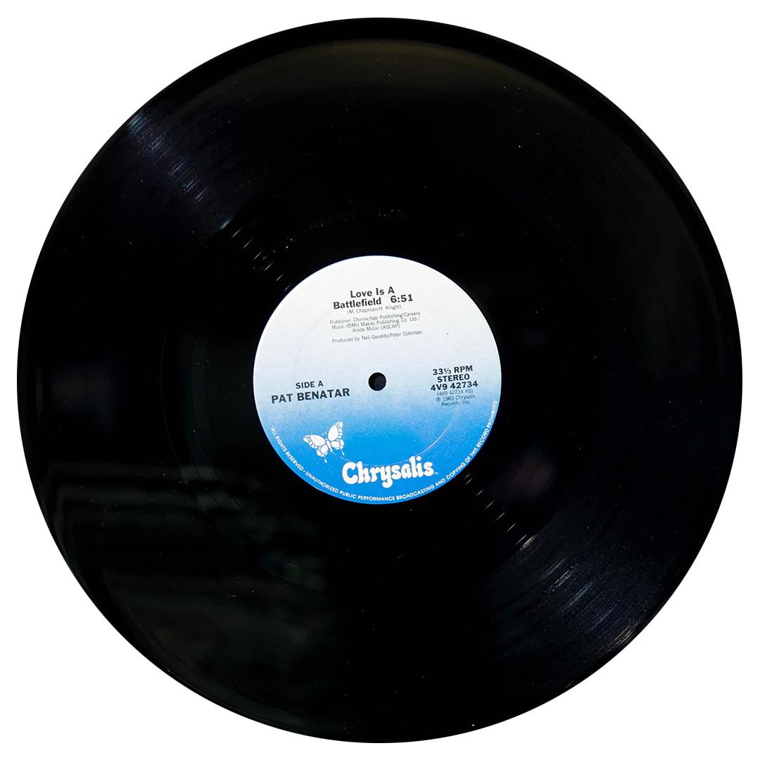 PAT BENATAR - LOVE IS A BATTLEFIELD | 12" MAXI SINGLE USADO